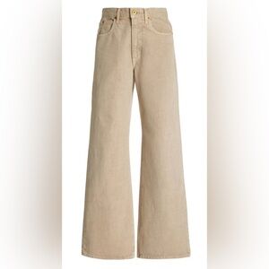 SLVRLAKE Beige Flare Jeans